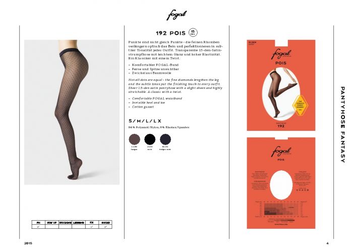 Fogal Fogal-basic-lookbook-2015-4  Basic Lookbook 2015 | Pantyhose Library